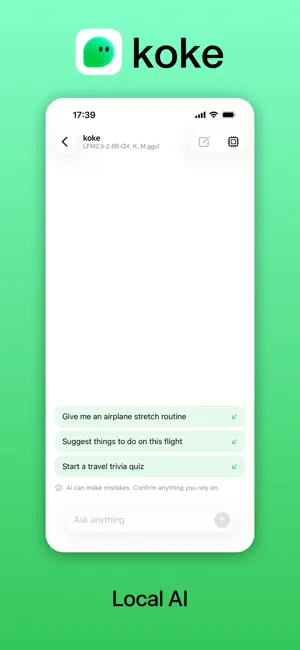 koke - Local AI screenshot 1