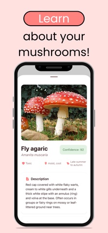 Mushroom Identifier & Guide Screenshot 3 of 4