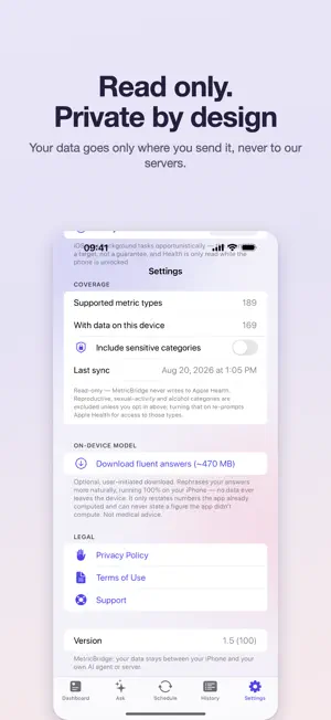 MetricBridge: Health Data screenshot 4