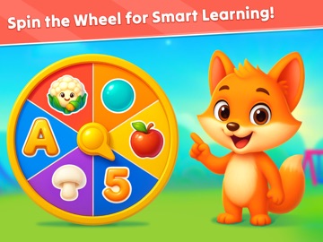 ABC Kids Education Spinner iPad screenshot