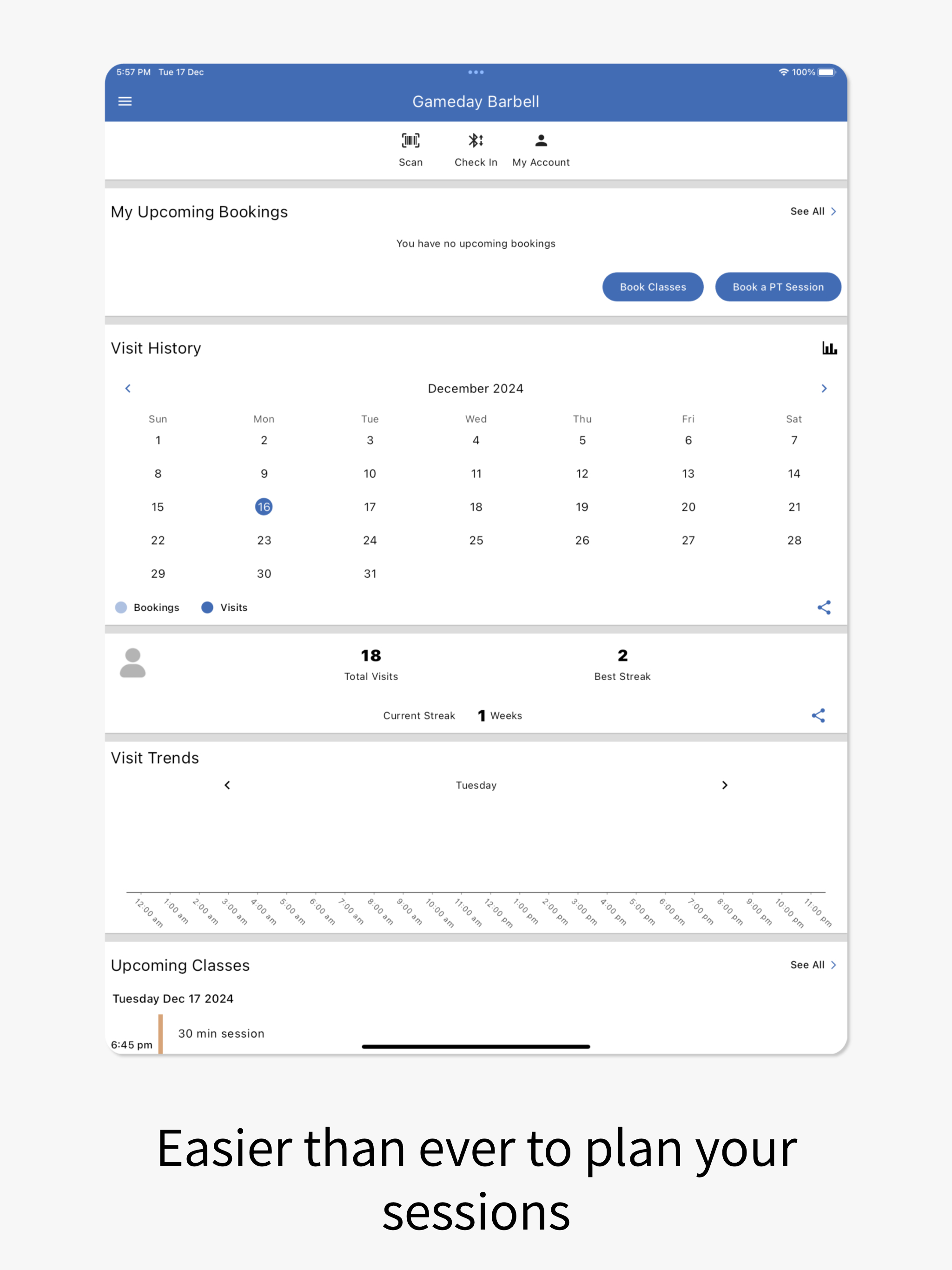 Gameday Barbell screenshot 5