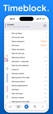 Matters Planner screenshot