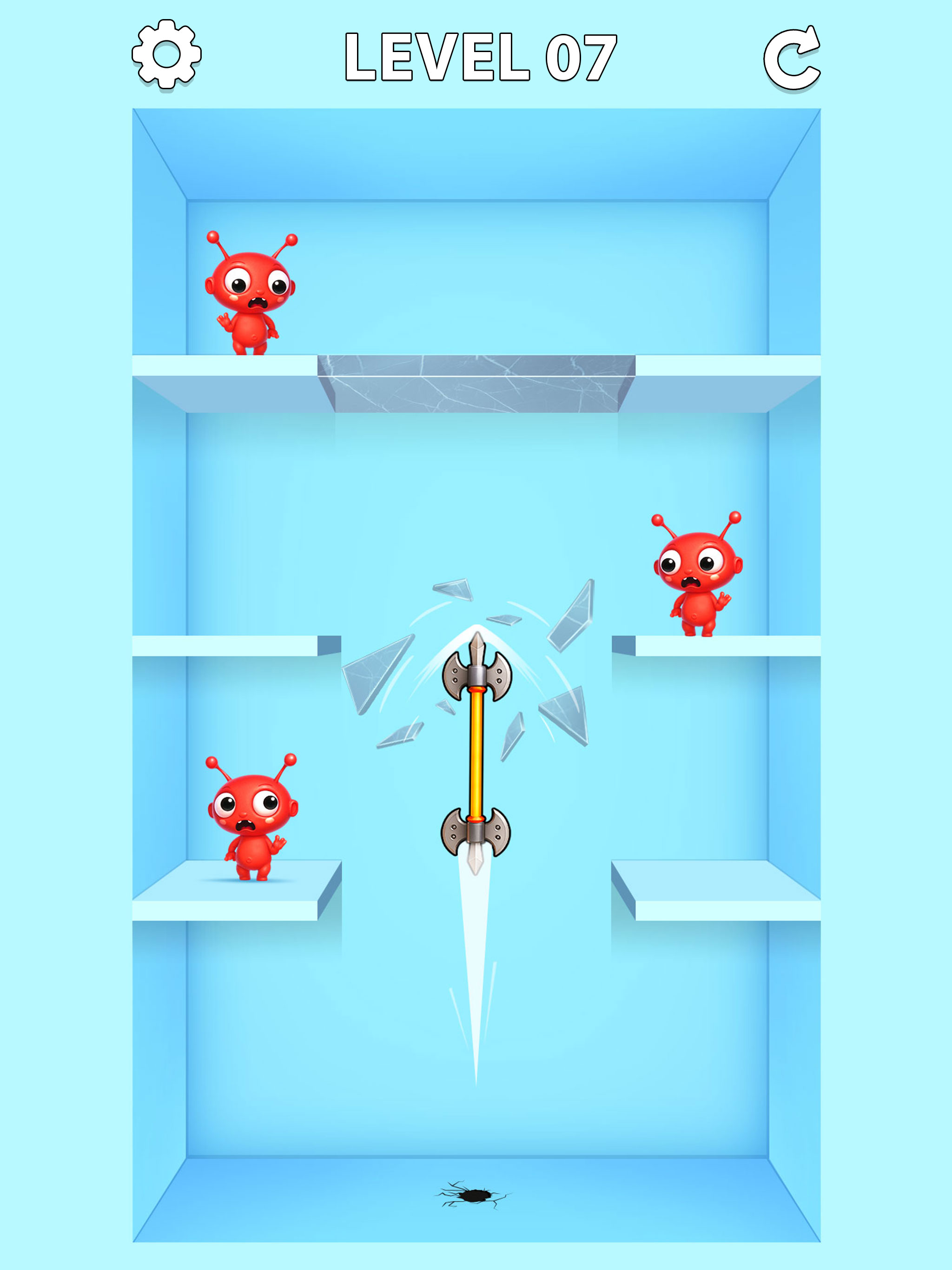 Spear Launch Satisfying Game