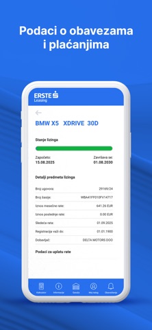 Erste Leasing Srbija screenshot