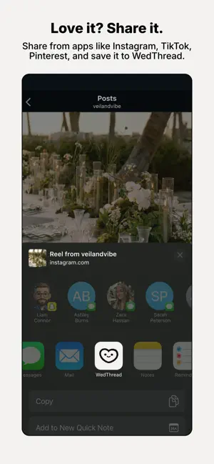 WedThread screenshot 2