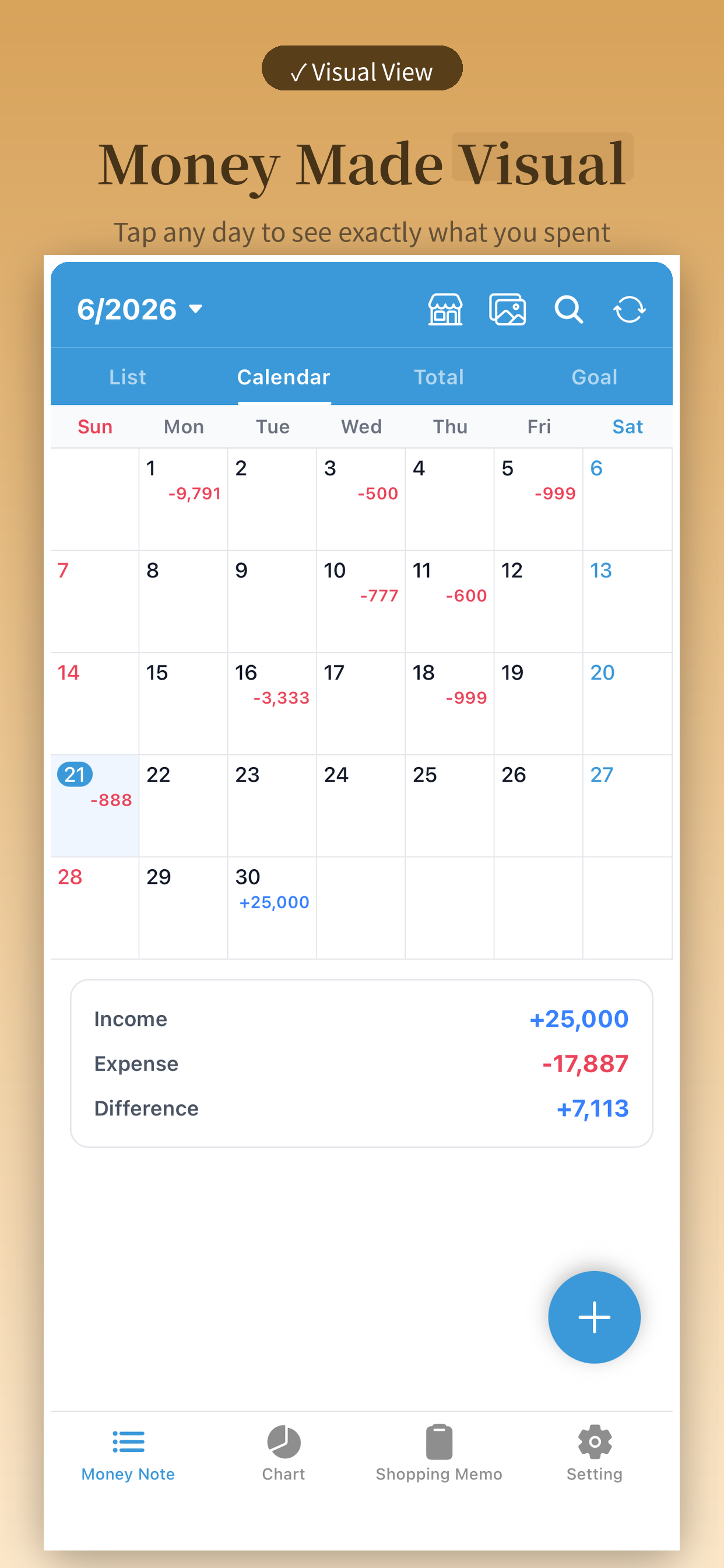 3Q Money Note-Simple Finance screenshot 3