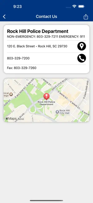 Rock Hill Police Dept SC screenshot 2