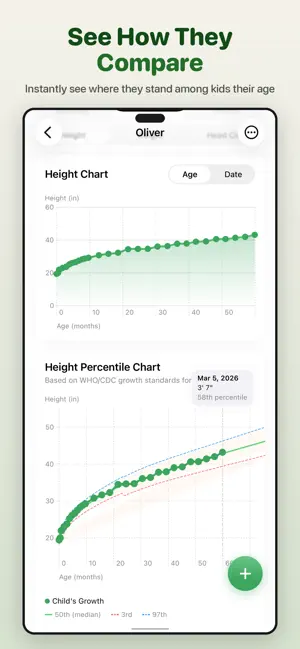 Beanstalk Child Growth Tracker screenshot 2
