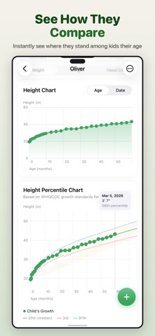 Beanstalk Child Growth Tracker Screenshot 2 of 9