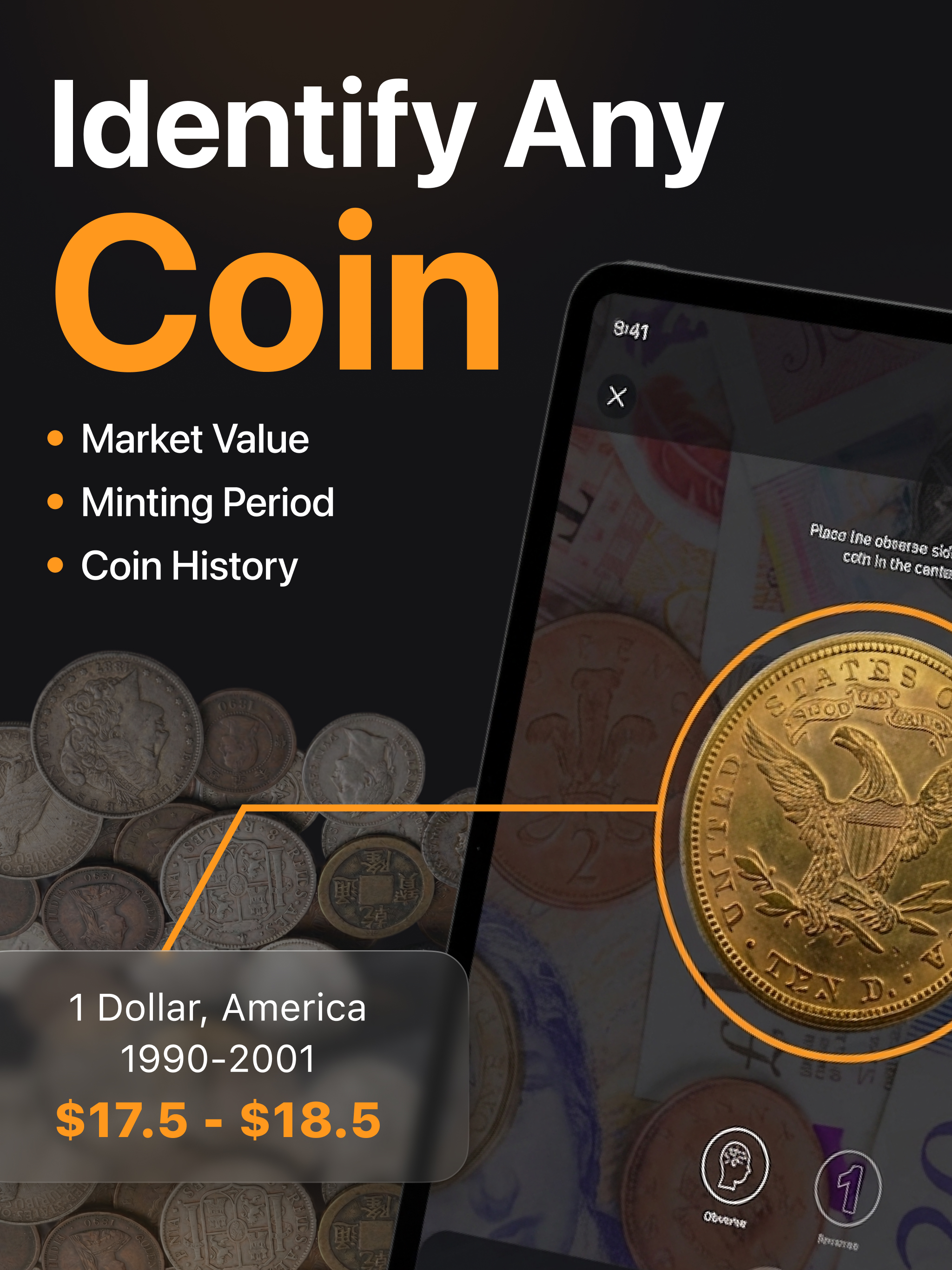 CoinSeek: Coin Scan Identifier