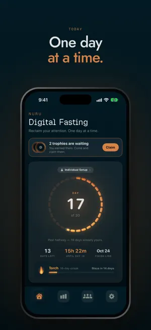NURU - Digital Fasting screenshot 2