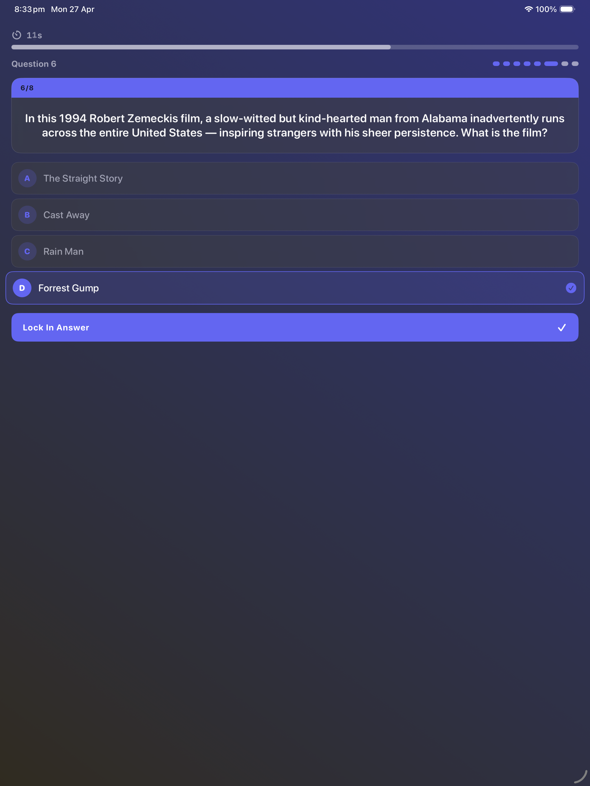 Octalect - Daily Trivia Quiz screenshot 7