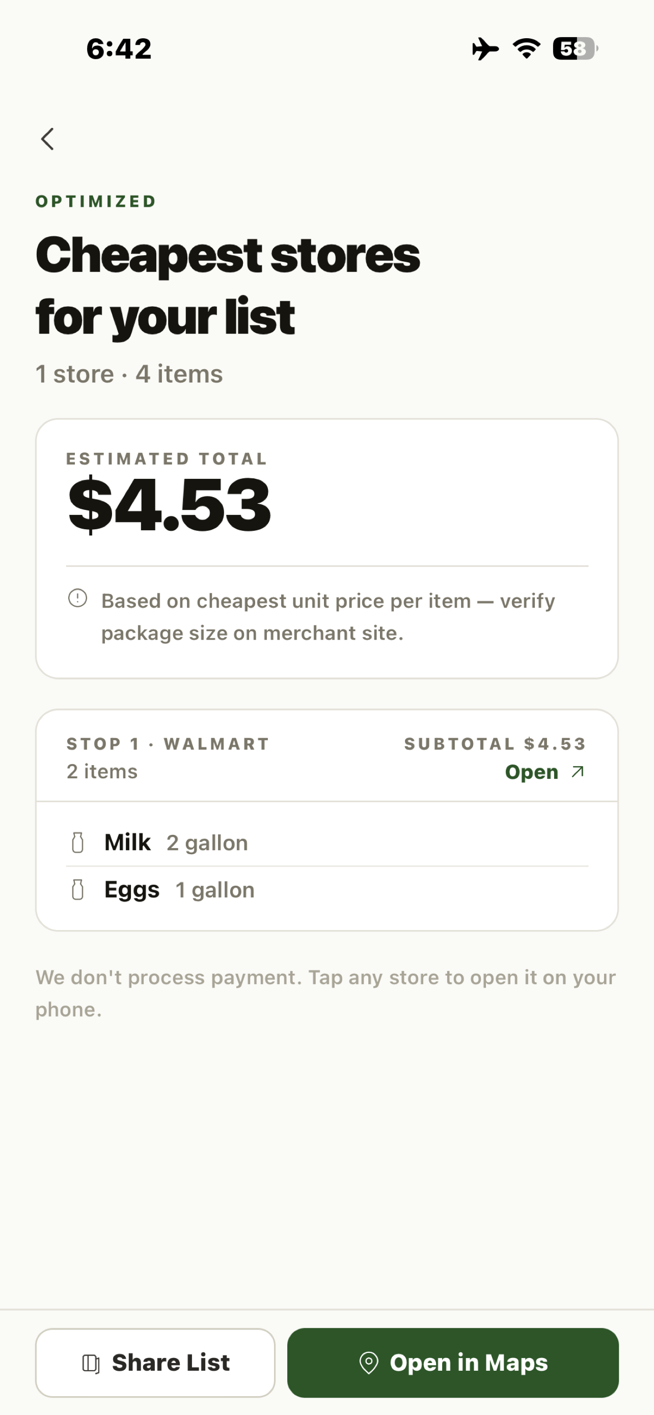 SmartCart: Cheapest Groceries screenshot 3