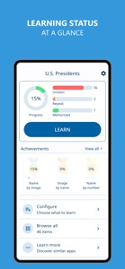 Learn U.S. Presidents screenshot #1 for iPhone