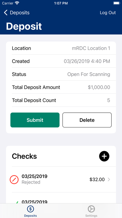 Commercial Deposit - Hawaii Screenshot
