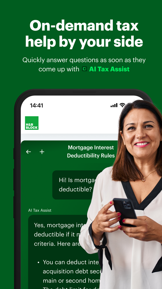 #7. H&R Block Tax Prep: File Taxes (iOS) 由: HRB Tax Group, Inc.
