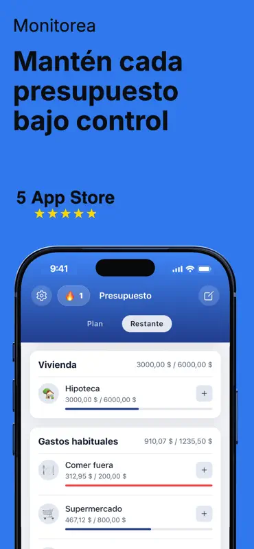 Budgeteer: Presupuesto screenshot 4 of 9