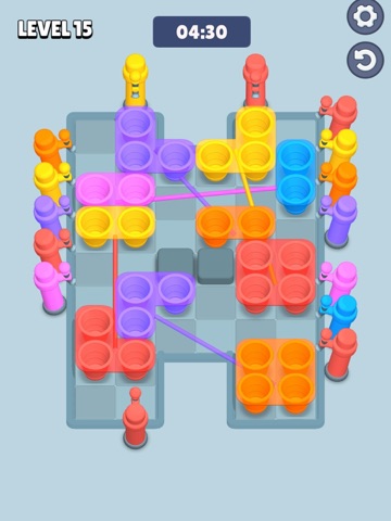 Rope & Cups iPad screenshot