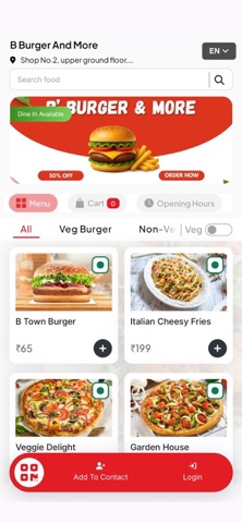 B Burger screenshot