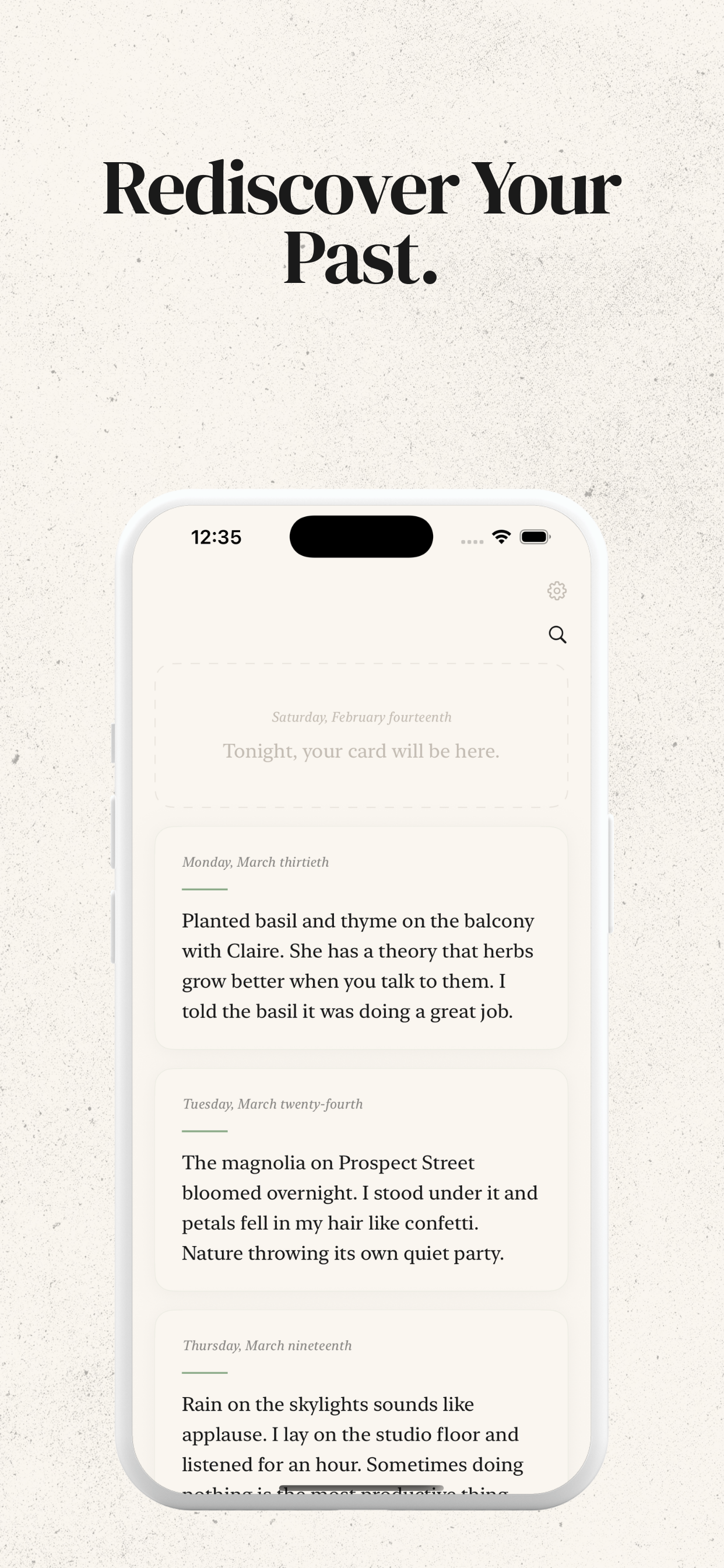 ÉDIT: Private Memoir Journal