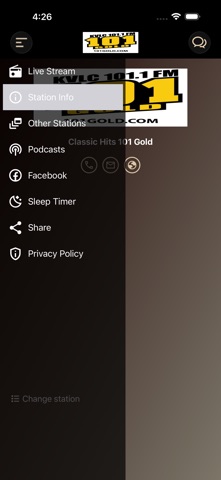 Classic Hits 101 Gold iPhone screenshot