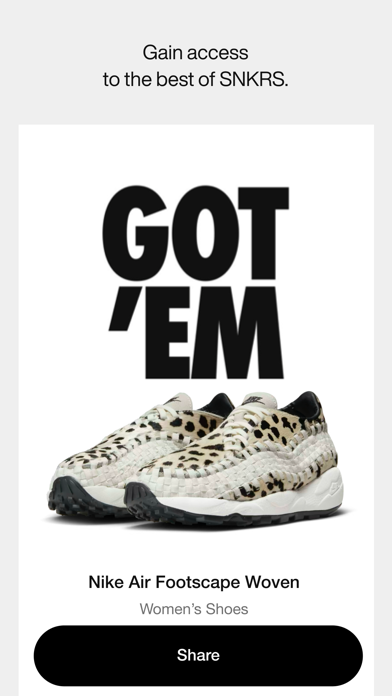 Nike SNKRS: Sneakers & Apparel Screenshot