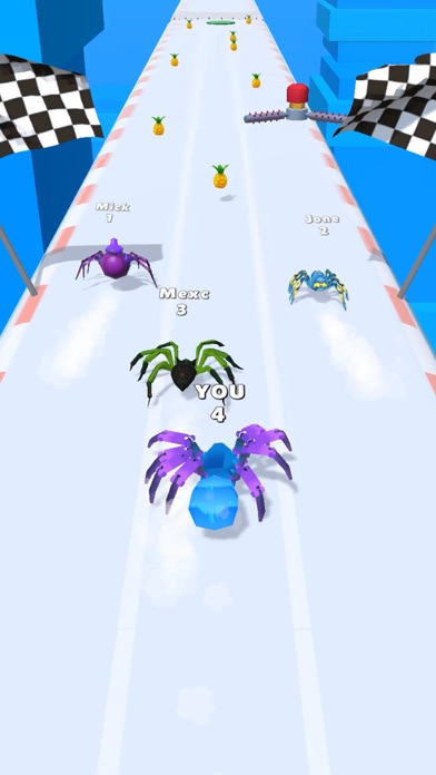 Spider Evolution: Running Game Screenshot