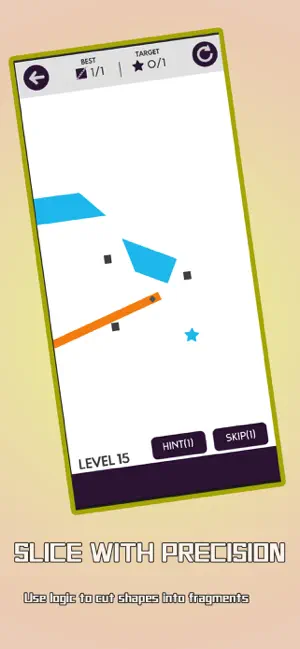Slice Shapes:Physics Lab screenshot 1
