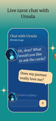 Ursula Tarot: What's Next? iPhone screenshot