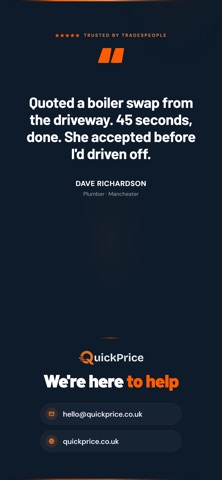 QuickPrice: AI Quote & Invoice Screenshot 10 of 10