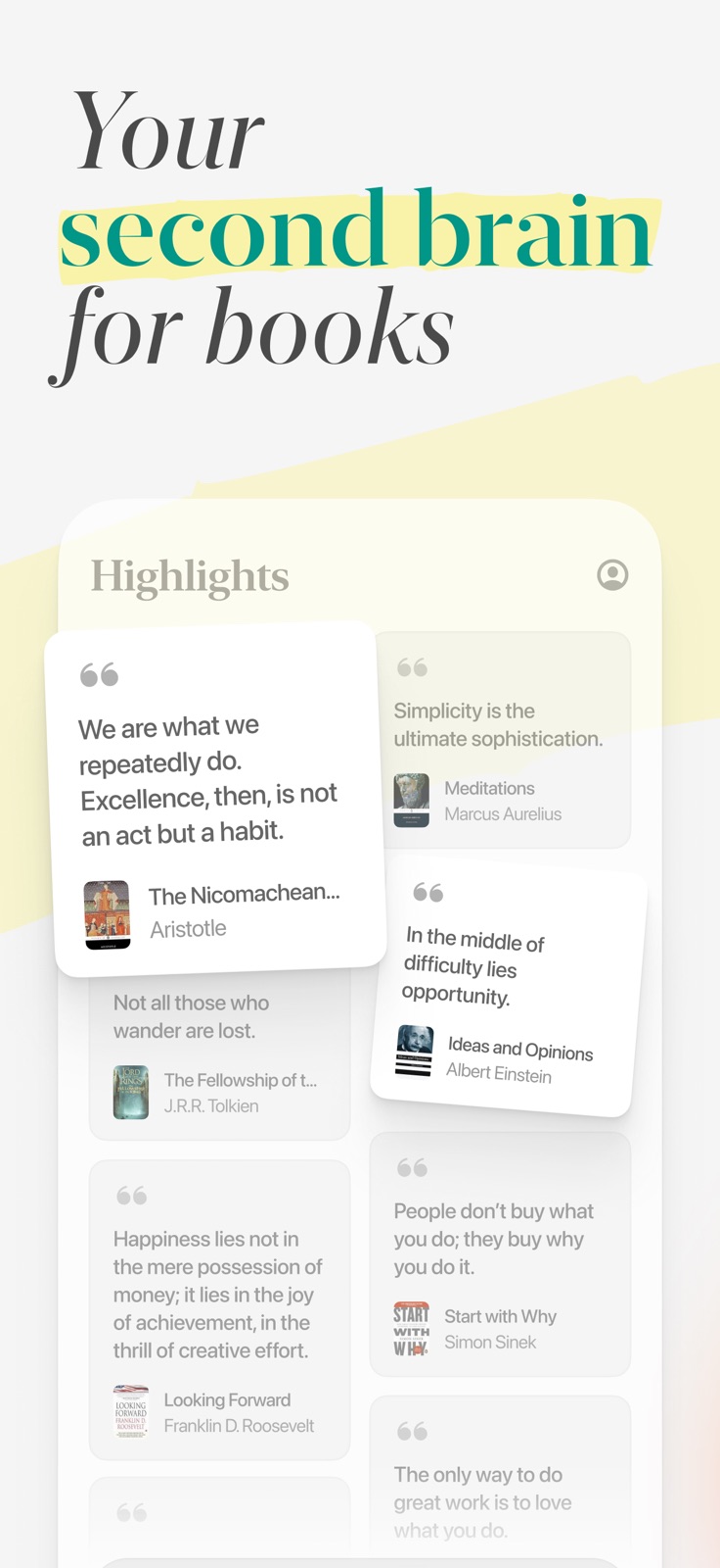 Cite – Book Highlighting iphone screenshot 1