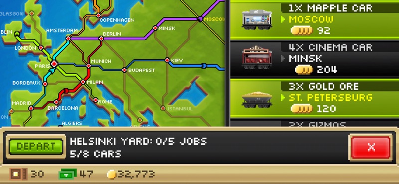 Pocket Trains: Railroad Tycoon screenshot 3