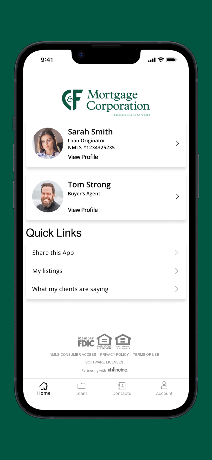 C&F Mortgage screenshot 1