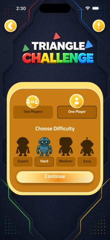 Triangle Clash: Line Puzzle iPhone screenshot