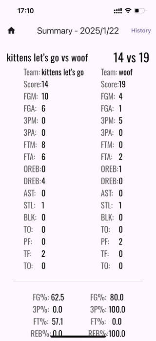 BallStats - Your Game Stats Screenshot 5 of 8