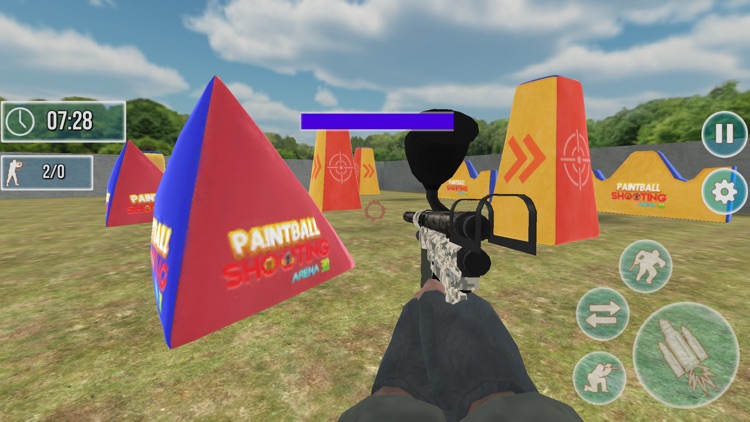 Paintball Shooting Arena 3D