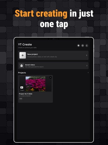 YT Create ipad screenshot 3
