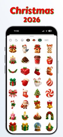 Christmas 2026 - WAStickers screenshot