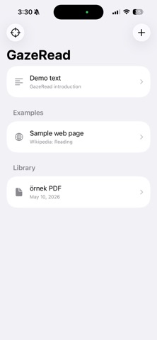 GazeRead Screenshot 1 of 5