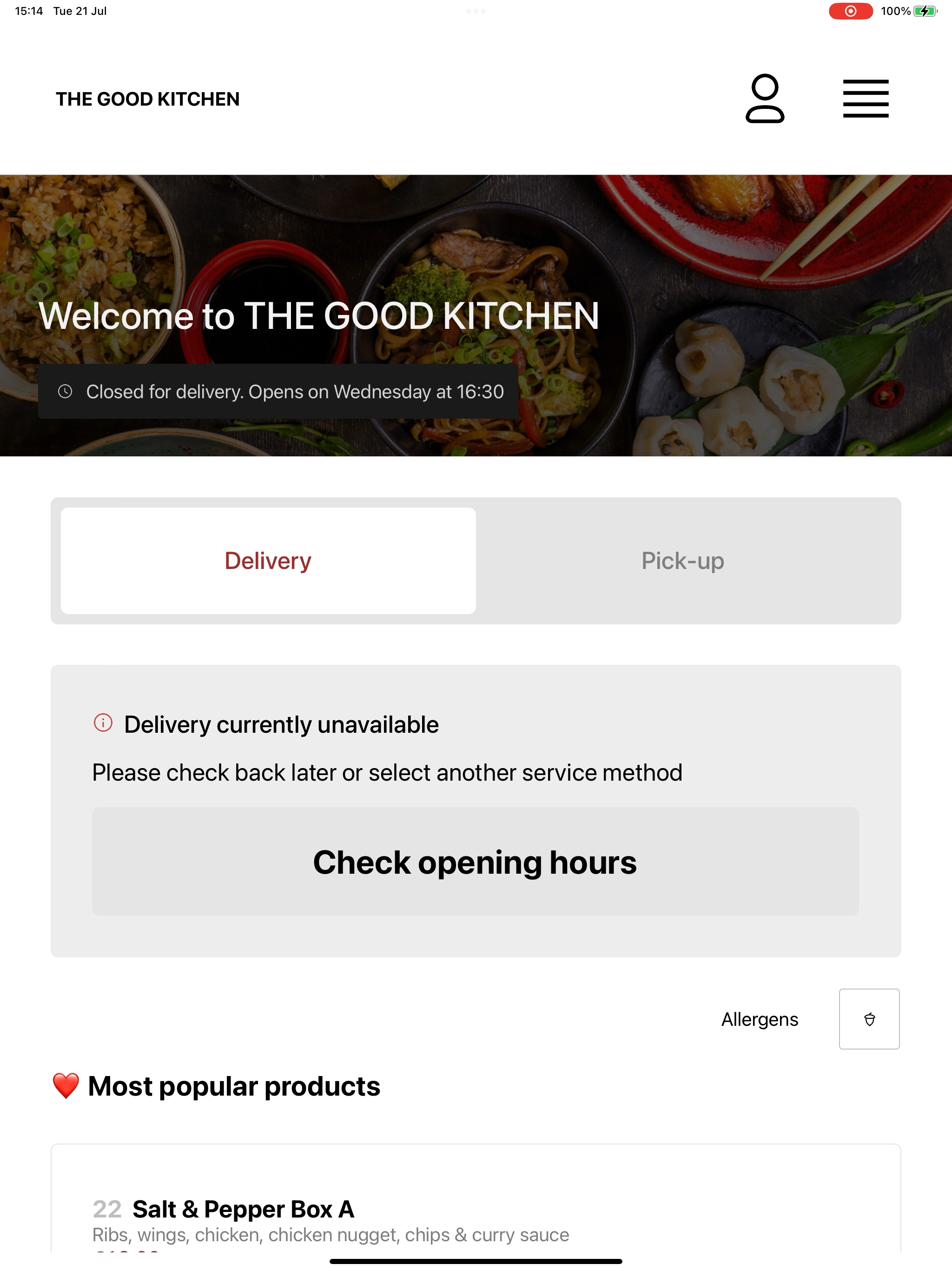 THE GOOD KITCHEN screenshot 13