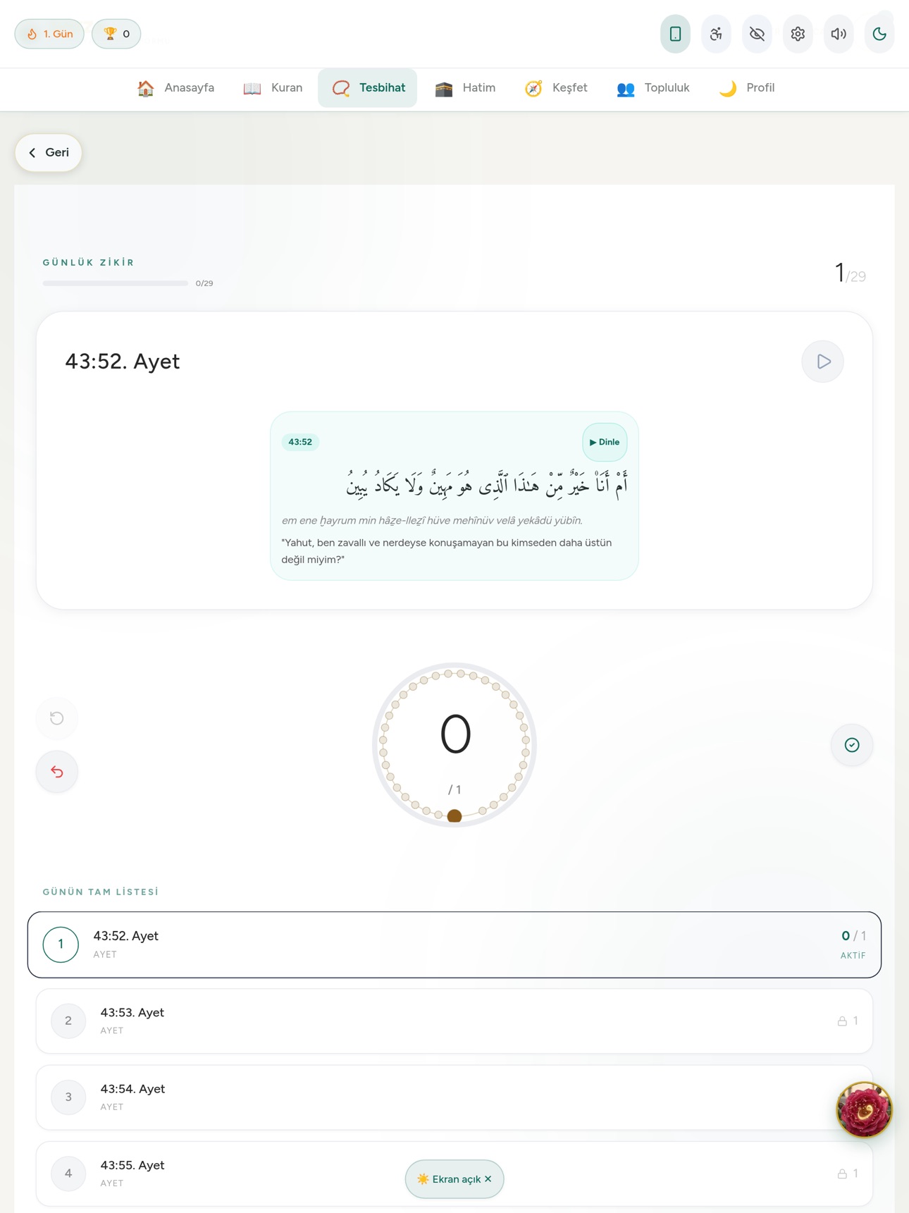 Screenshot 11 of Ravza — İslami Yaşam Platformu