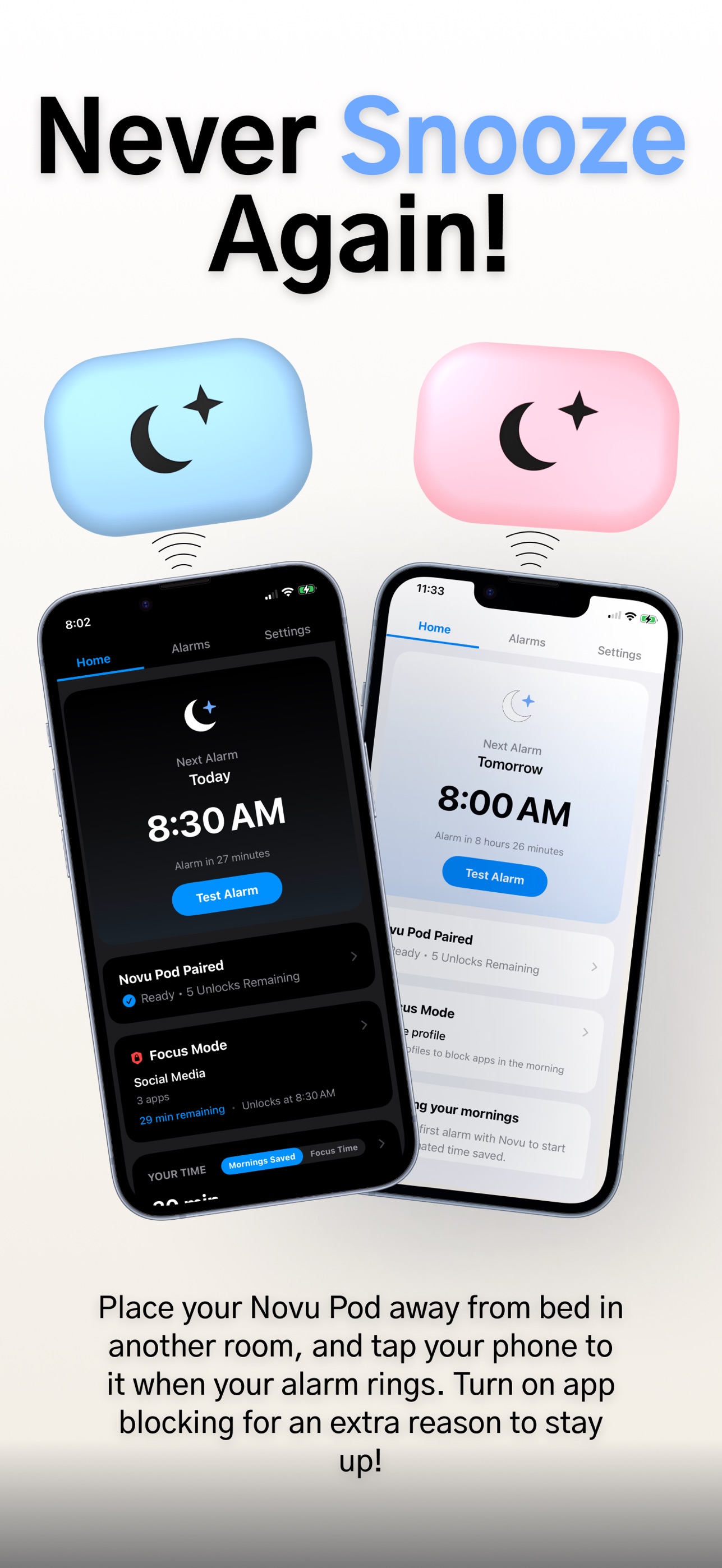 Screenshot 1 of Novu Alarm