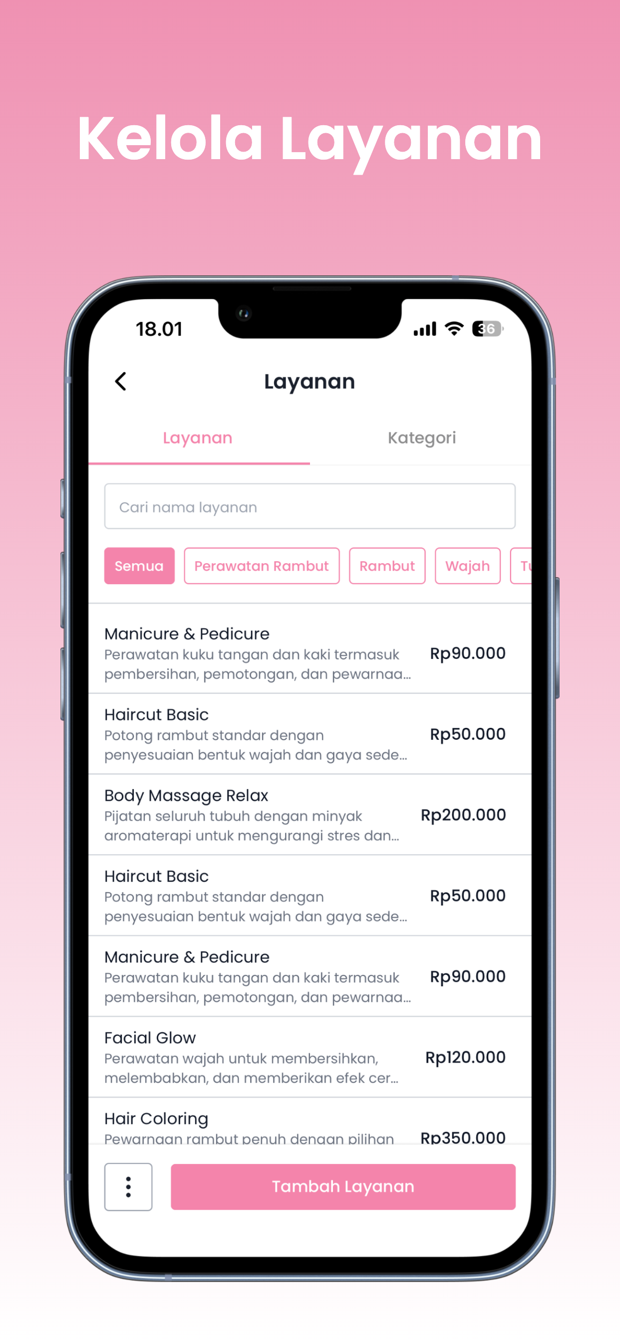 SalonSis - Kasir Bisnis Salon screenshot 4