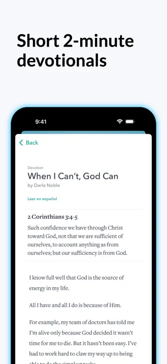 Bible Inspirations · Daily: Screenshot 2 von 5
