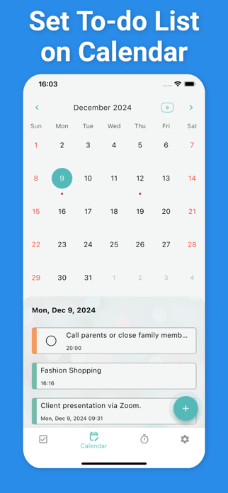 Task Manager, To-Do & Pomodoro Screenshot 3 of 5
