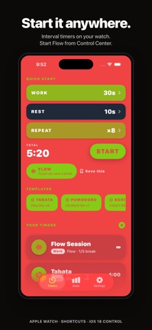 Pulse - Colored Interval Timer Screenshot 8 of 8