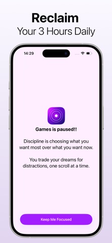 Ocus: Screen Time Control iPhone screenshot