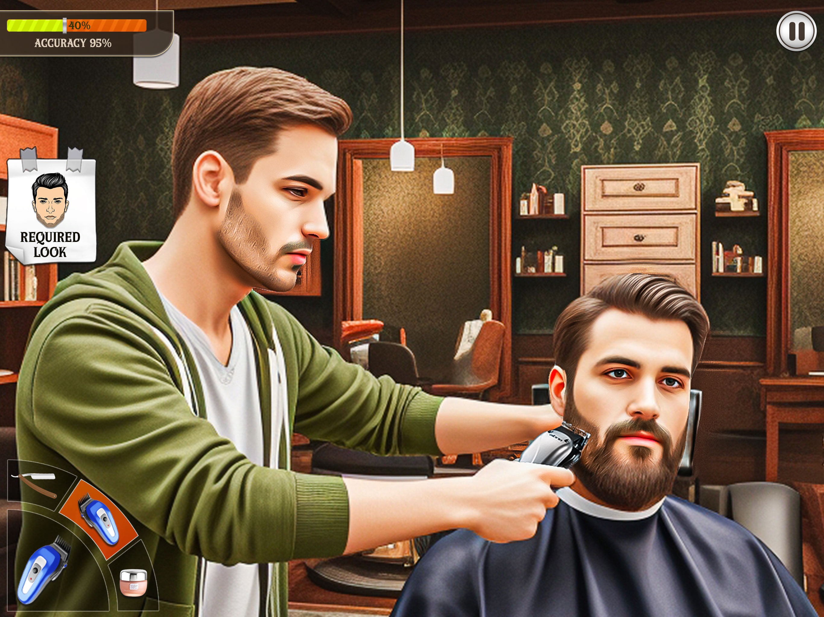 Barber Shop Hair Cut Salon 3D