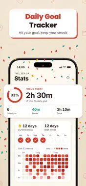 Focus Timer: Pomodoro + Study screenshot 3