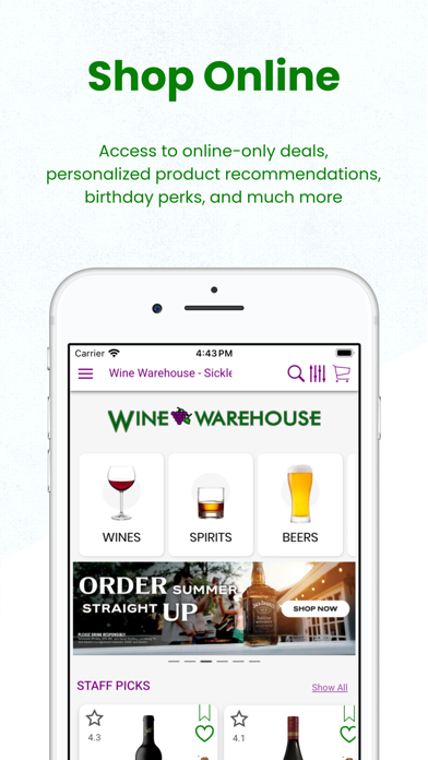 Wine Warehouse NJ Screenshot